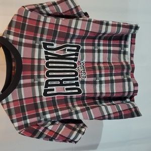 3 for $30 Crooks and Castles crop top
